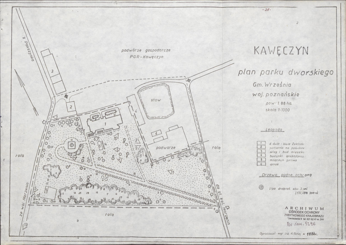 Ewidencja parkowa, skan nr 32