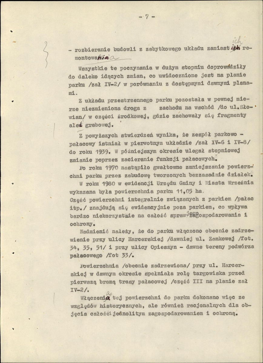 Ewidencja parkowa, skan nr 13
