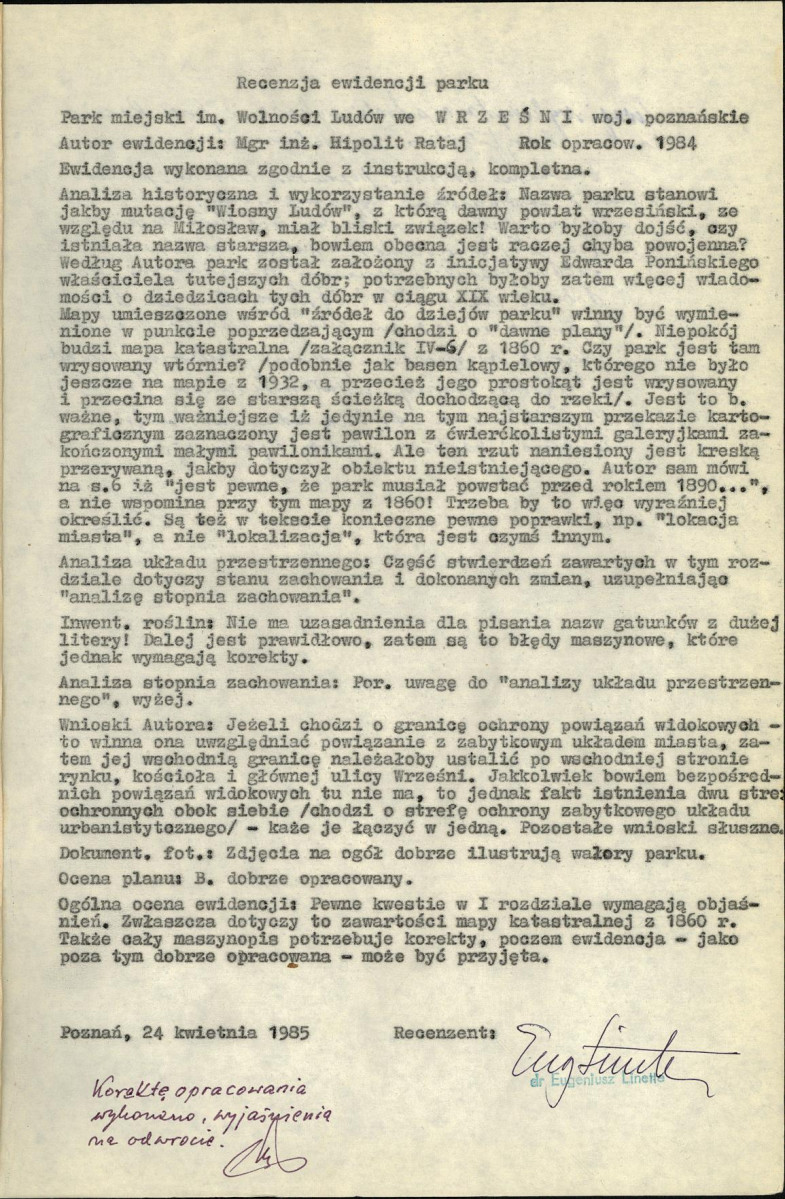 Ewidencja parkowa, skan nr 6