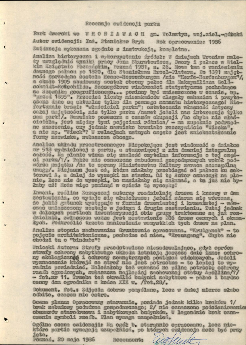 EP - Ewidencja parkowa, skan nr 7