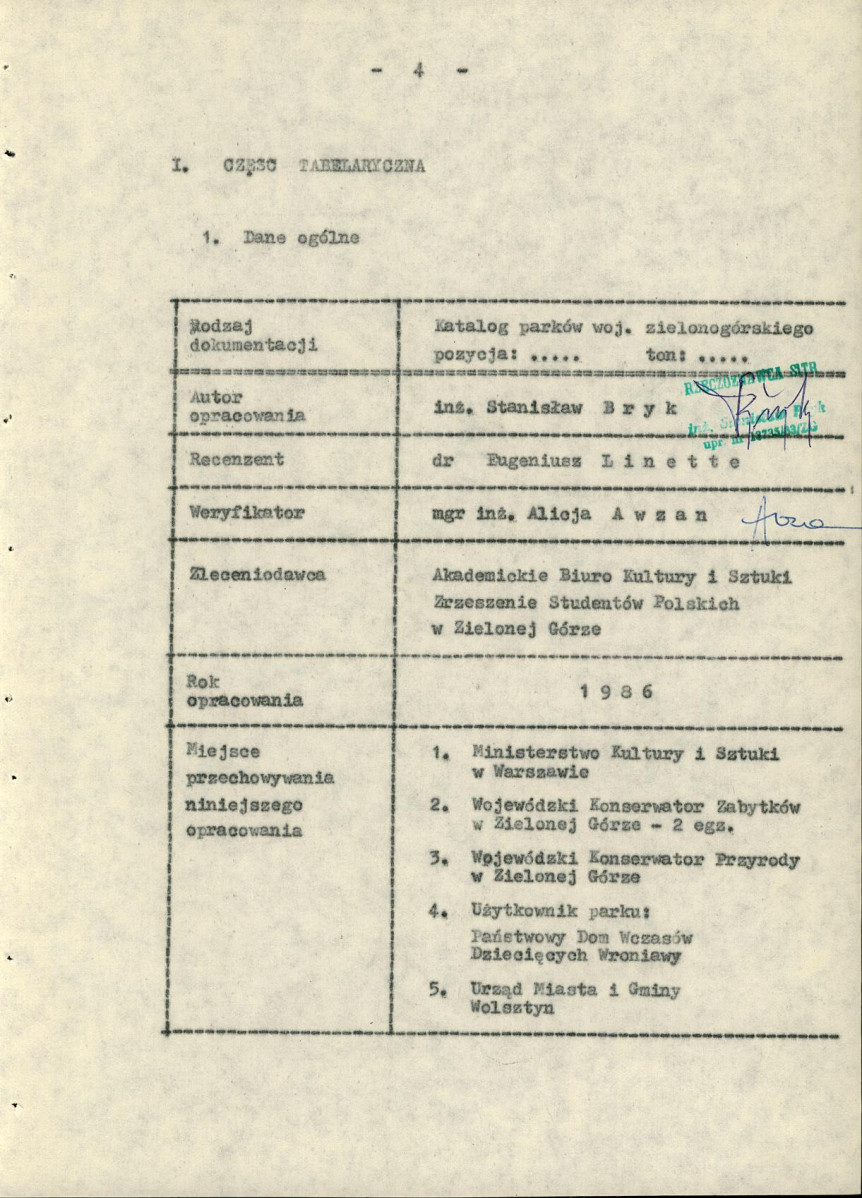 EP - Ewidencja parkowa, skan nr 11