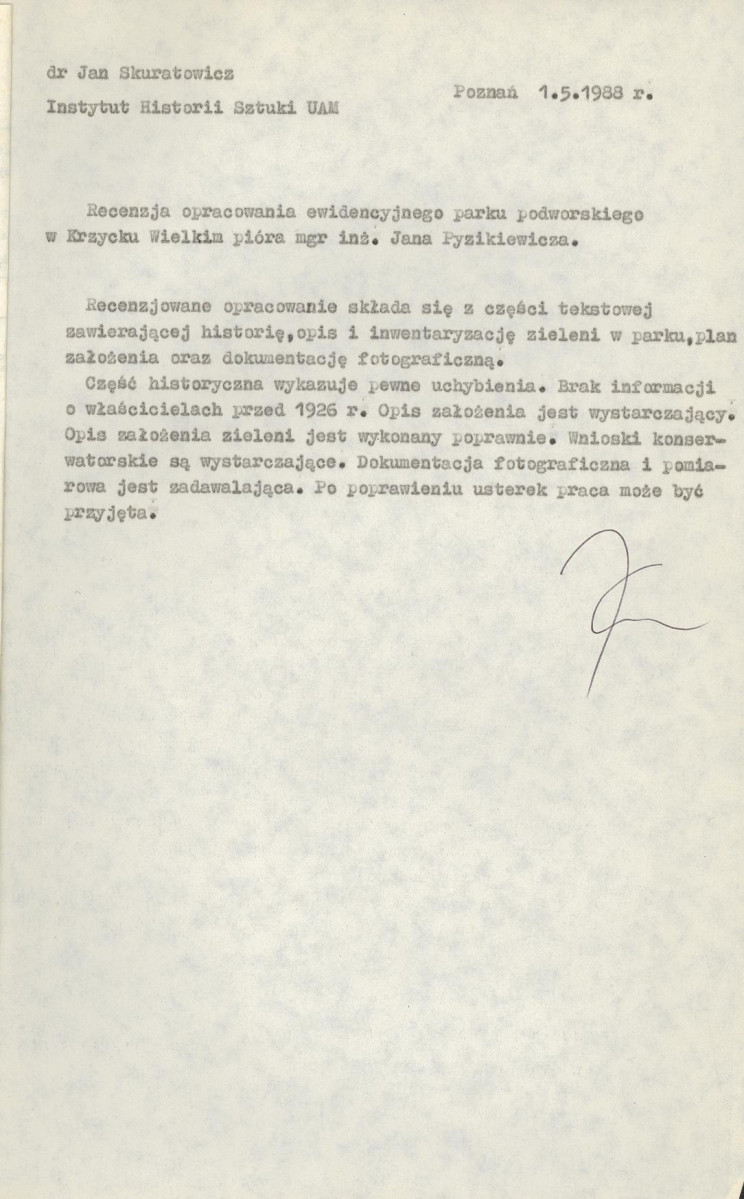 Ewidencja parkowa, skan nr 4
