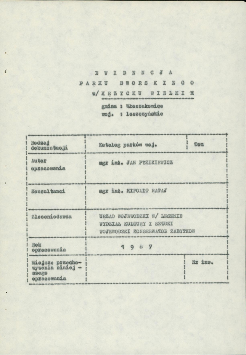 Ewidencja parkowa, skan nr 22