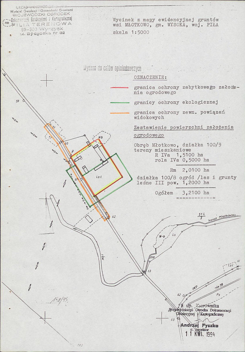 EP - Ewidencja parkowa, skan nr 16