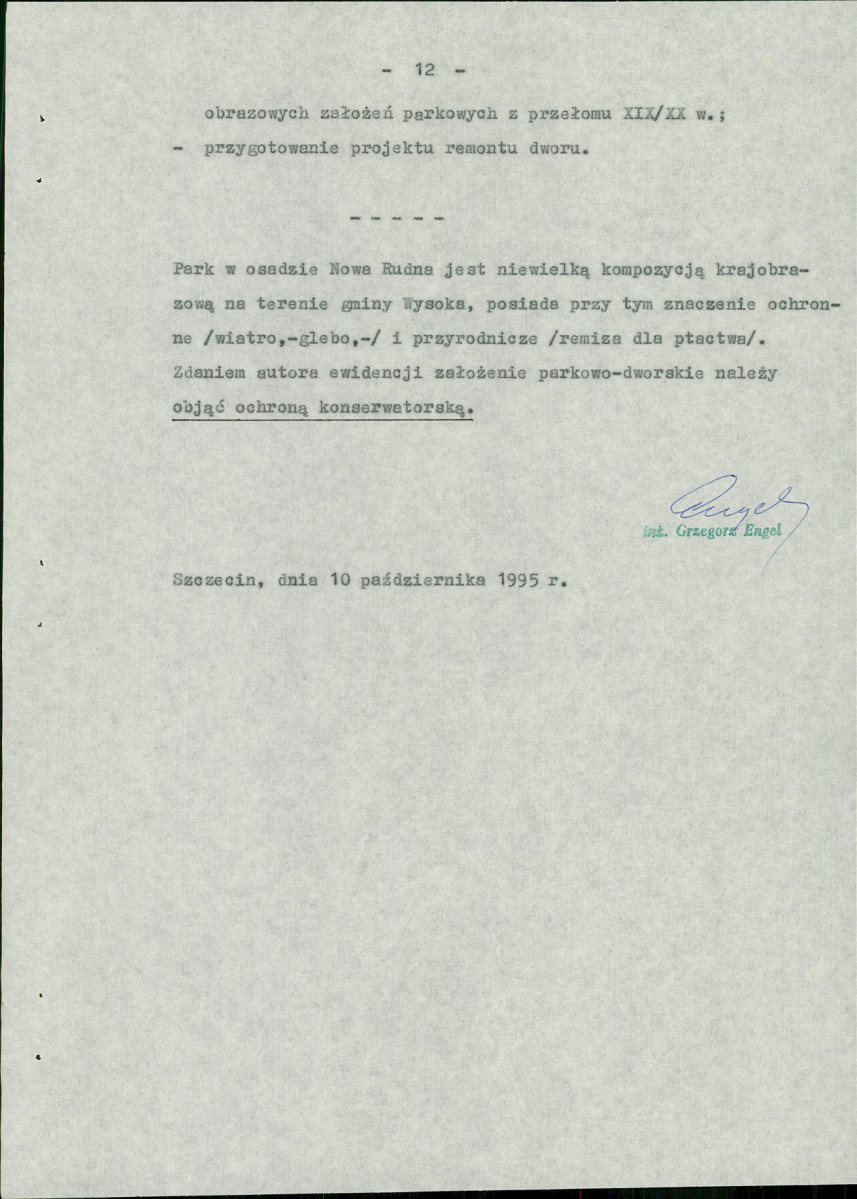 EP - Ewidencja parkowa, skan nr 15