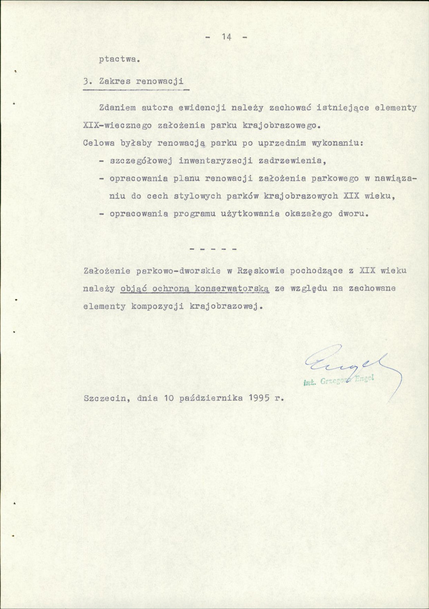 Ewidencja parkowa, skan nr 17