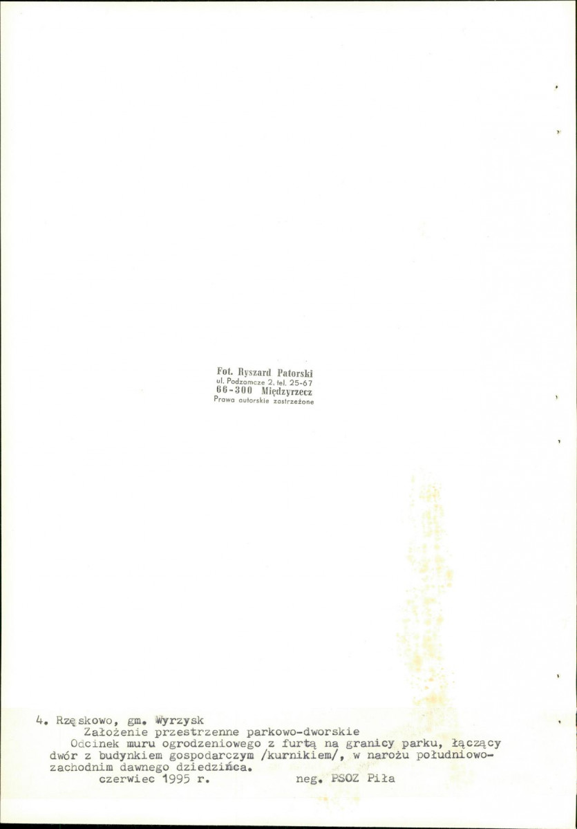 Ewidencja parkowa, skan nr 33