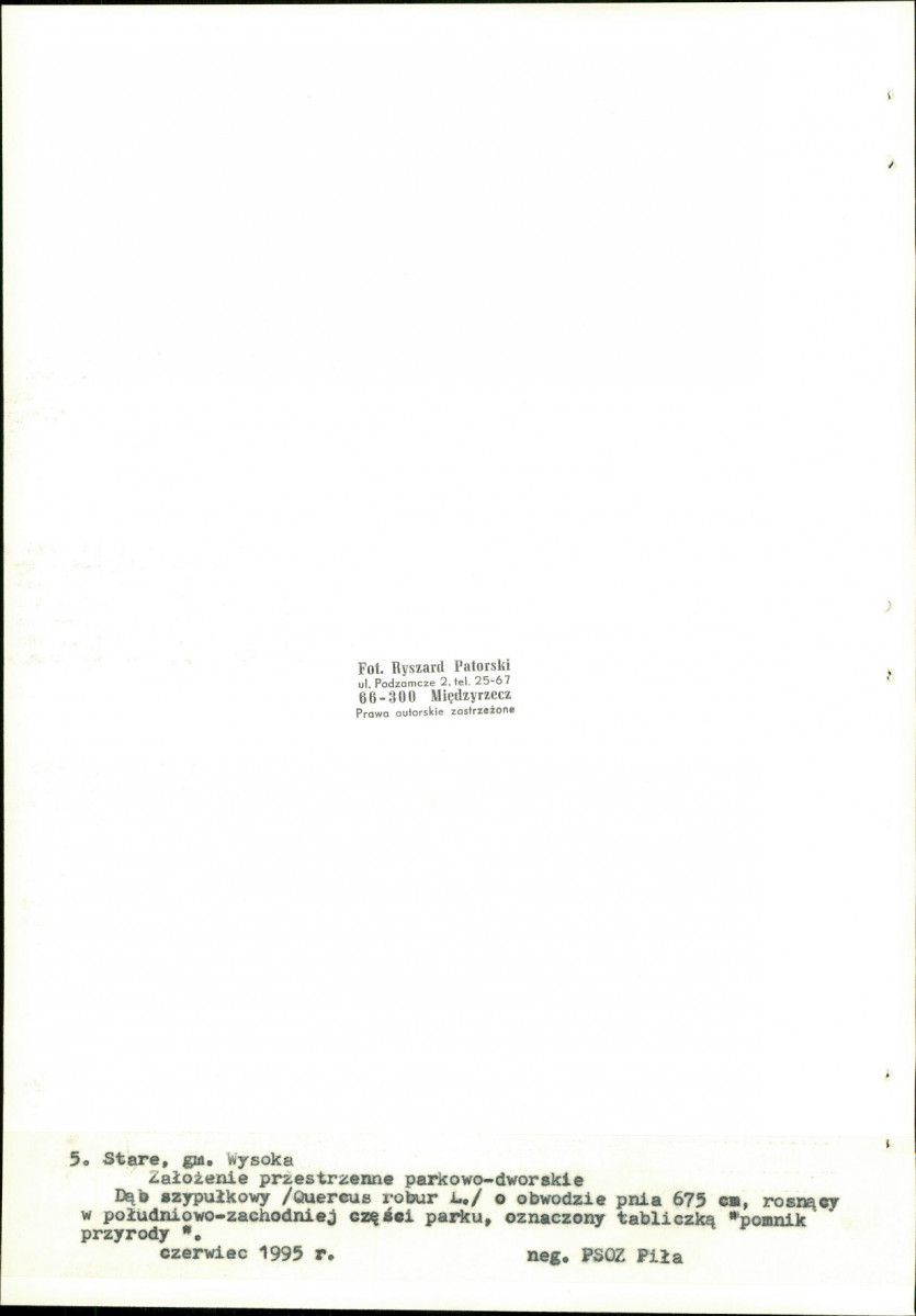 EP - Ewidencja parkowa, skan nr 33