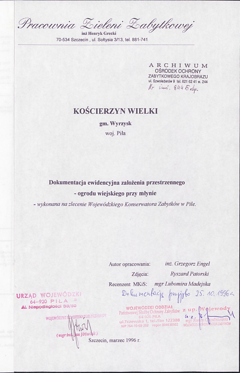 EP - Ewidencja parkowa, skan nr 4