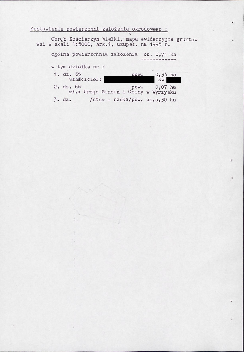 EP - Ewidencja parkowa, skan nr 16