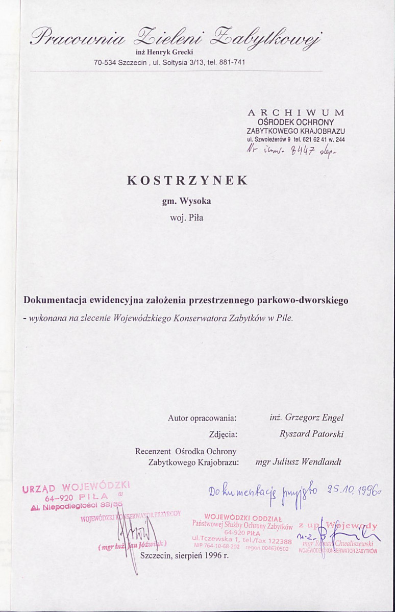 EP - Ewidencja parkowa, skan nr 4