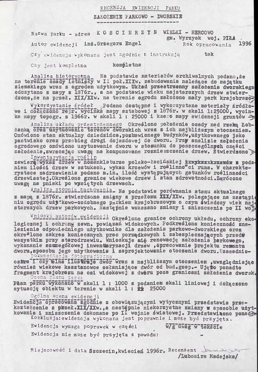 EP - Ewidencja parkowa, skan nr 29