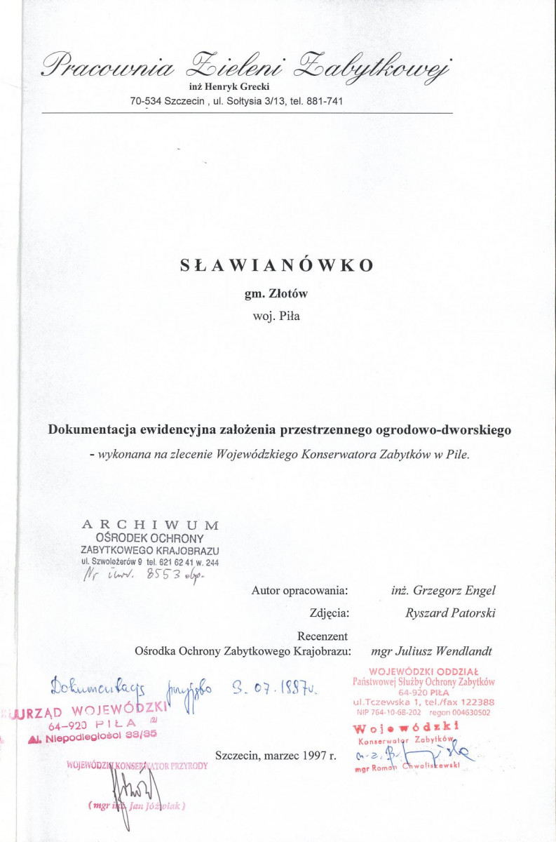 Ewidencja parkowa, skan nr 4