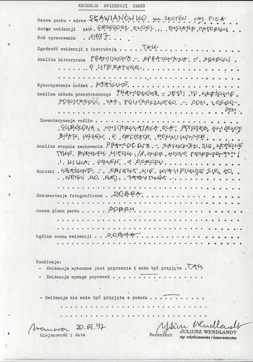 Ewidencja parkowa, skan nr 23