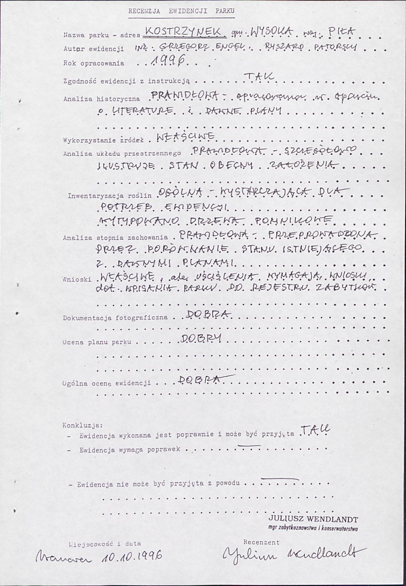 EP - Ewidencja parkowa, skan nr 39