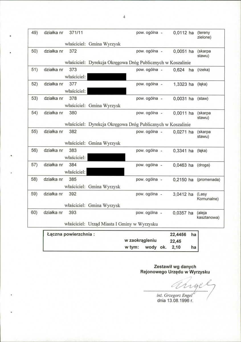 EP - Ewidencja parkowa, skan nr 22