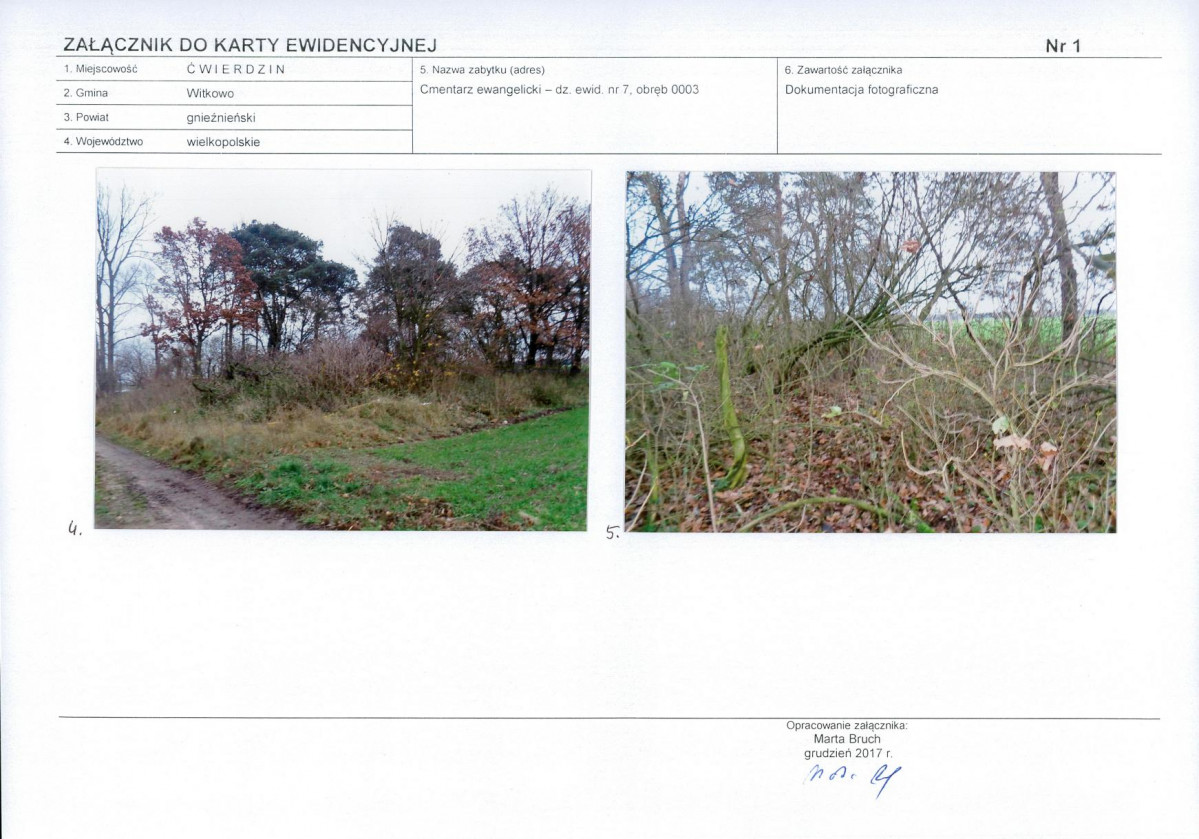 Karta cmentarza, skan nr 5