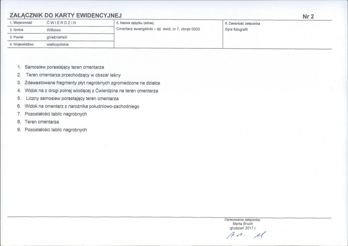 Karta cmentarza, skan nr 7