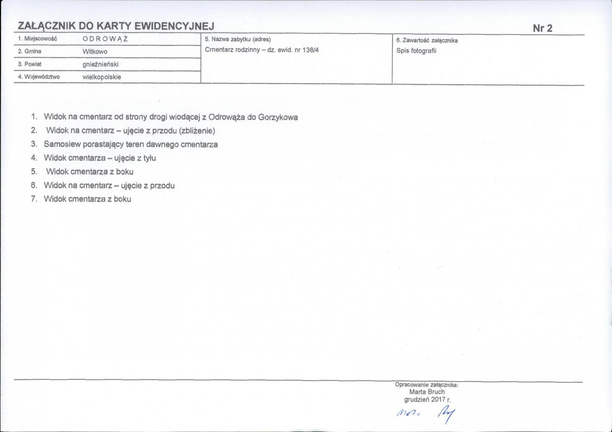 Karta cmentarza, skan nr 7