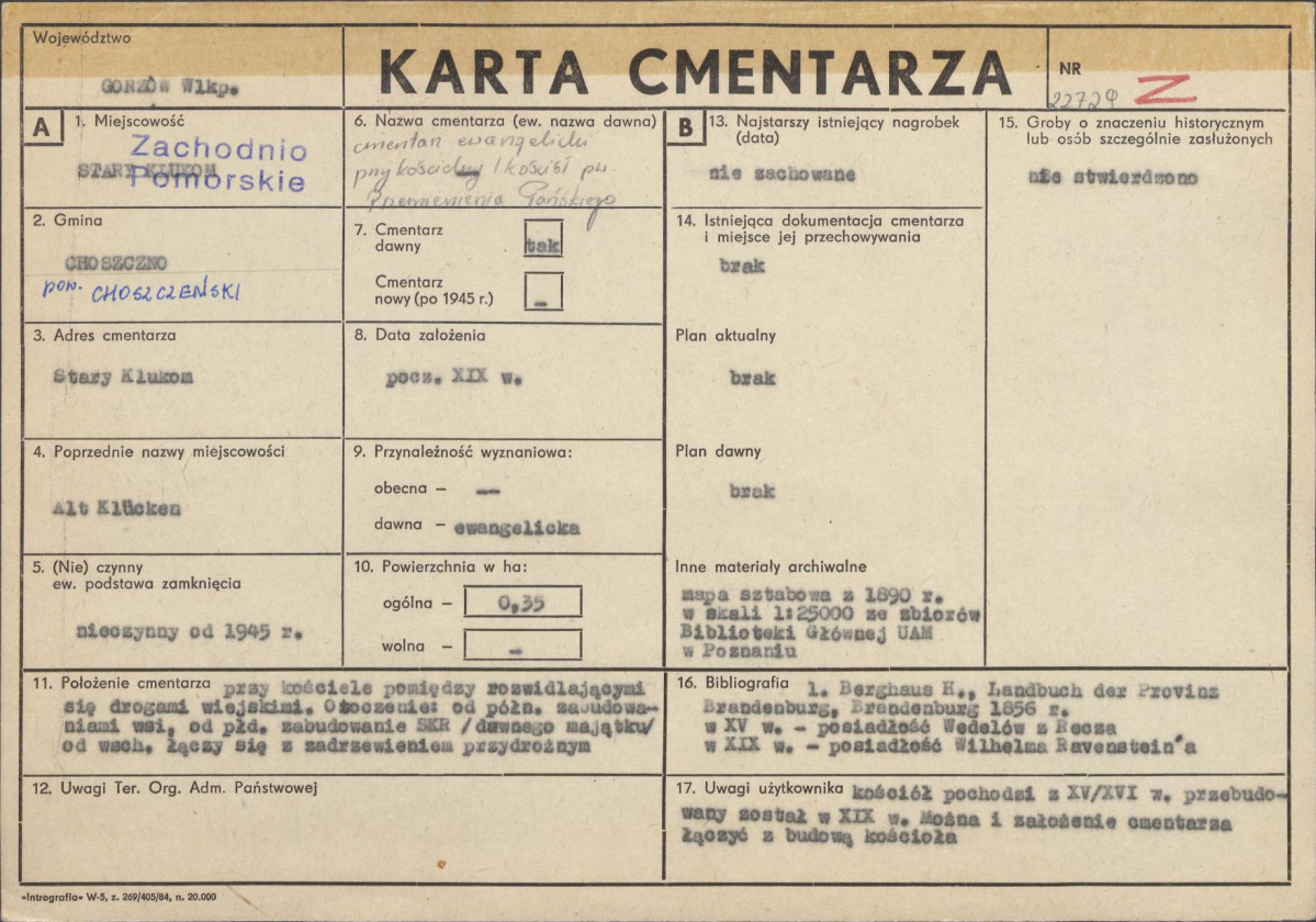 Karta cmentarza, skan nr 1