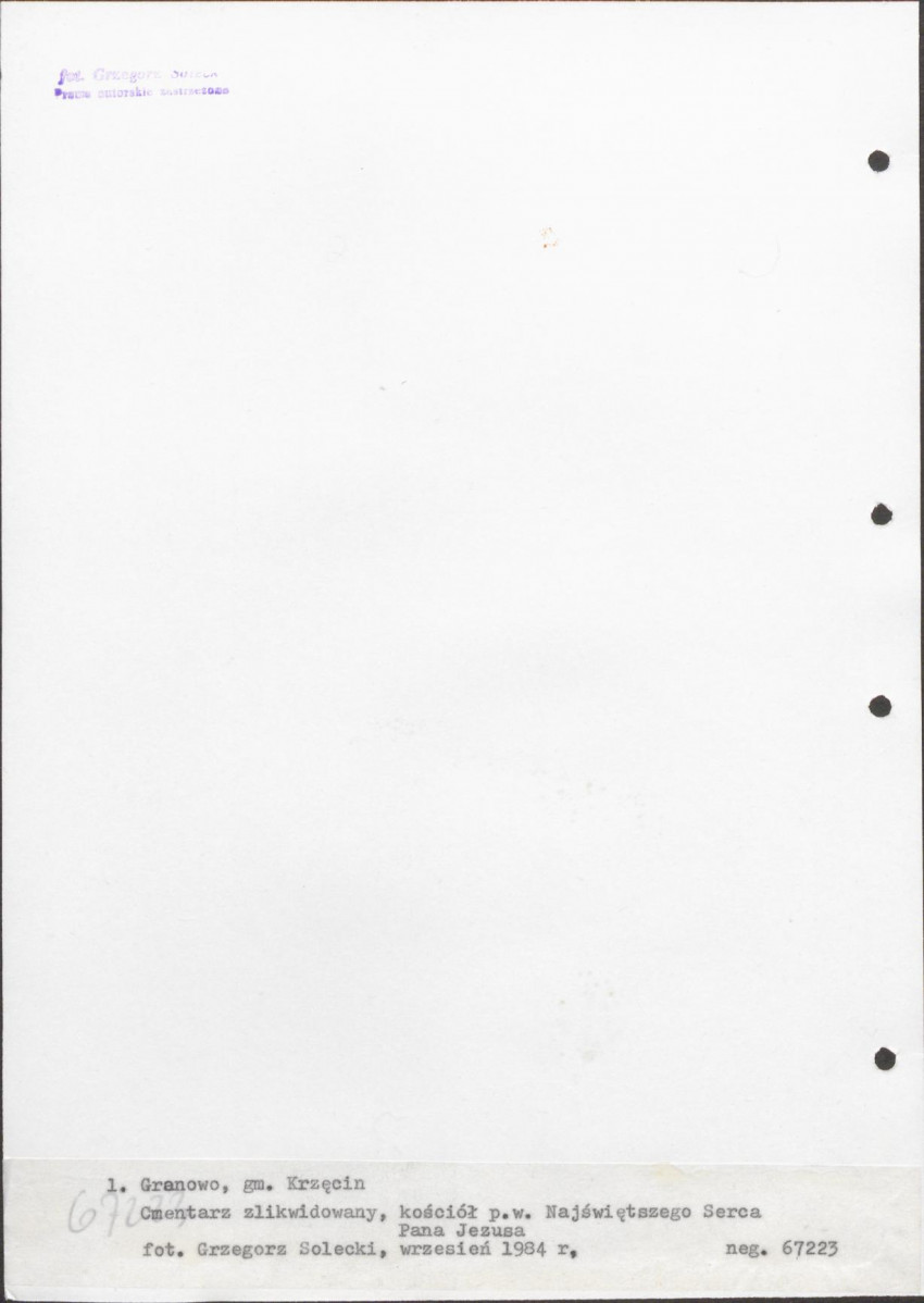 Karta cmentarza, skan nr 6