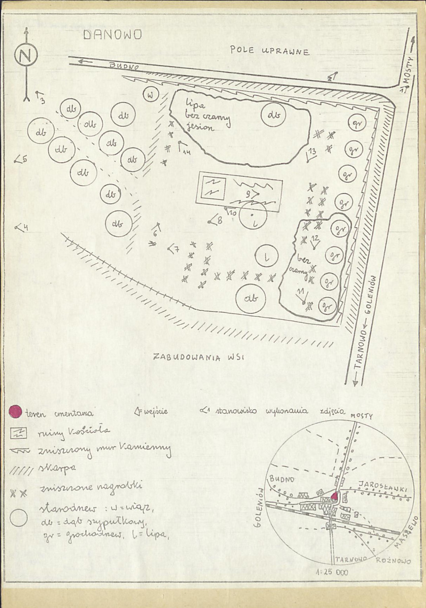 Karta cmentarza, skan nr 3