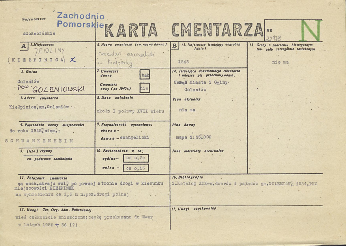 Karta cmentarza, skan nr 1