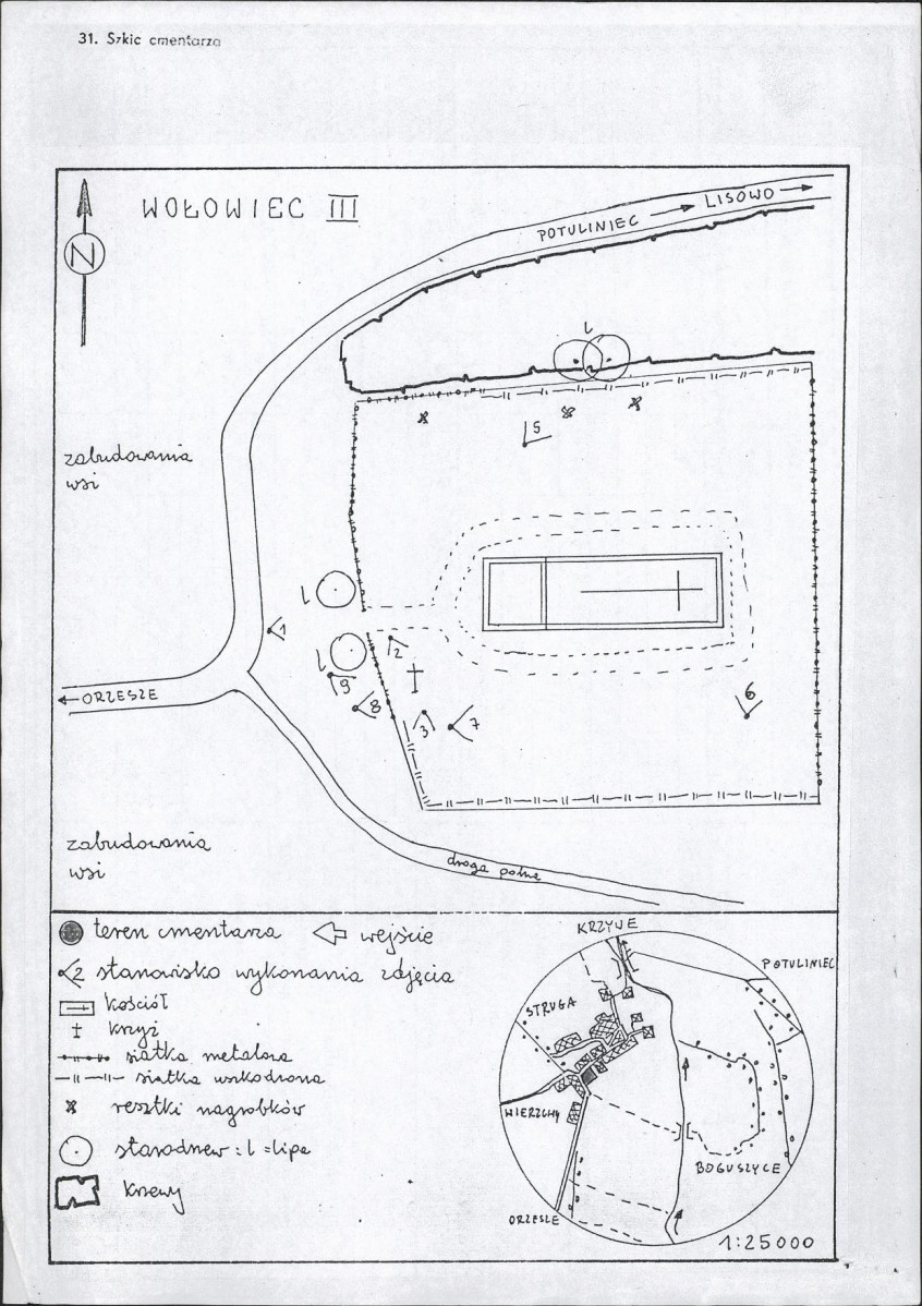 Karta cmentarza, skan nr 3