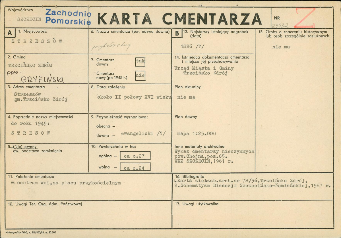 Karta cmentarza, skan nr 1