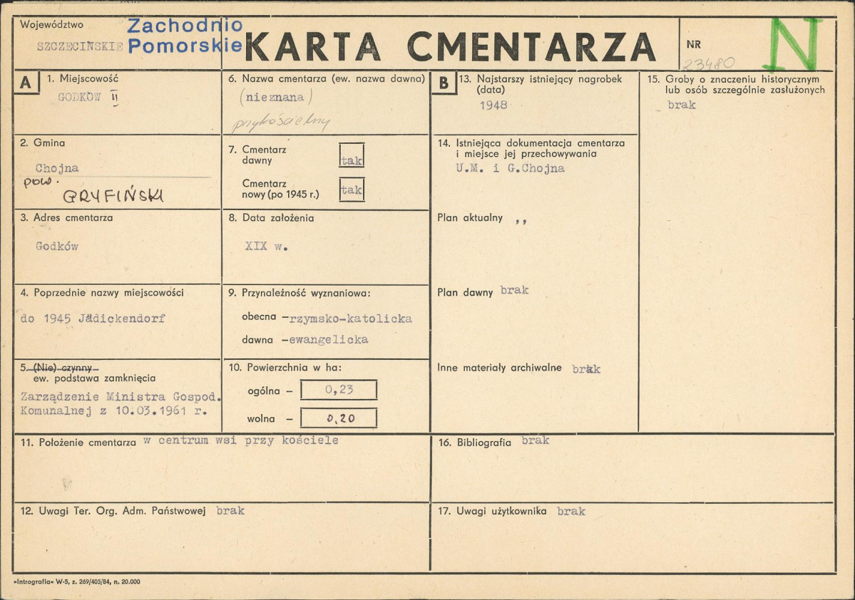 Karta cmentarza, skan nr 1