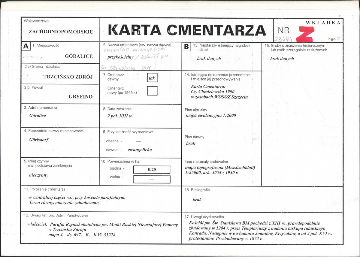 Karta cmentarza, skan nr 1