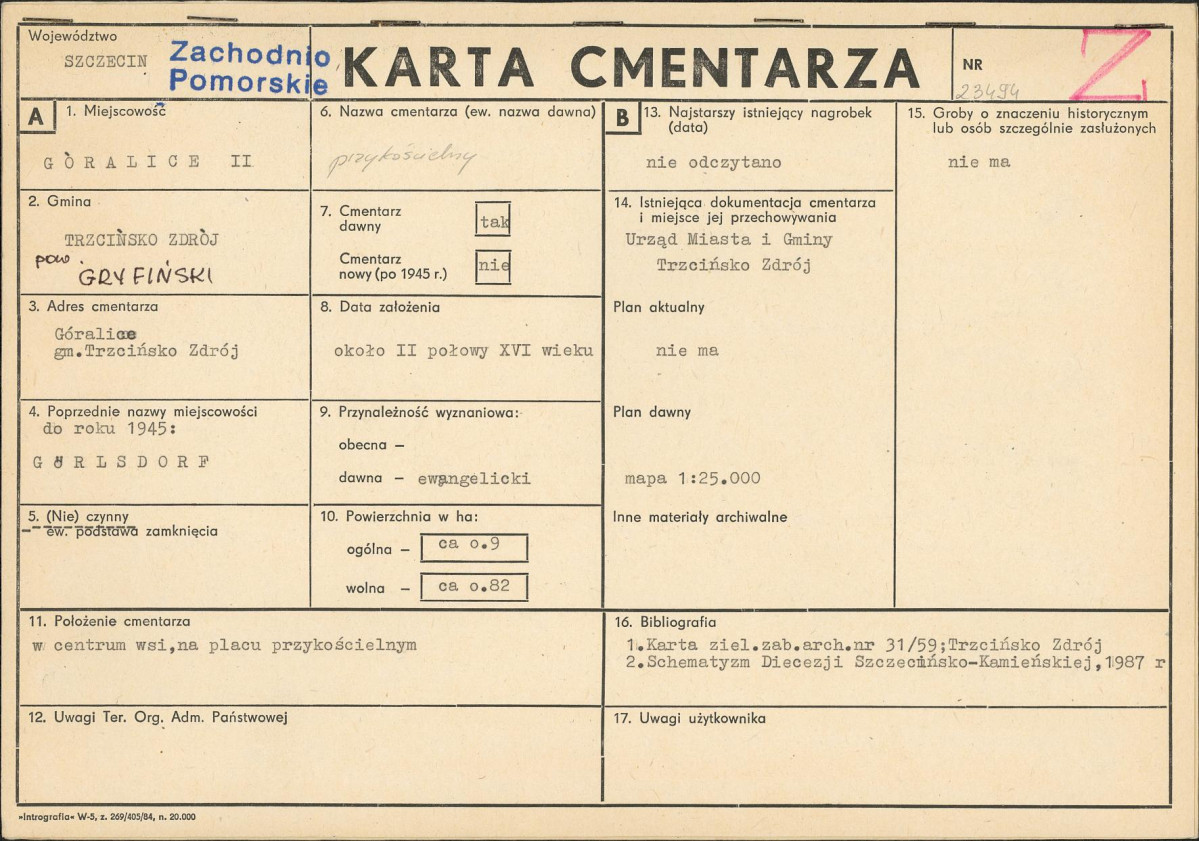 Karta cmentarza, skan nr 1