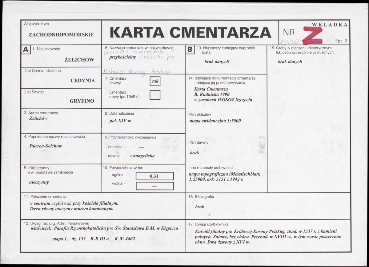 Karta cmentarza, skan nr 1
