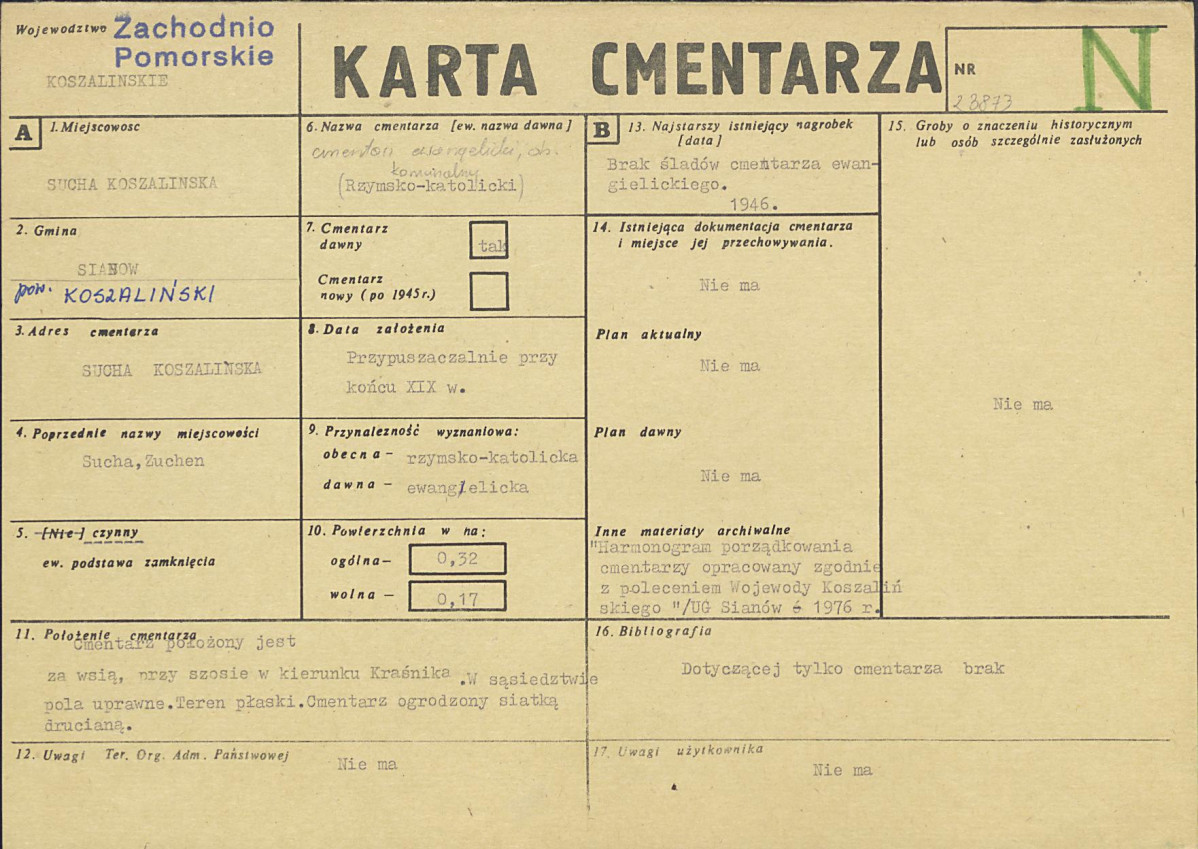 Karta cmentarza, skan nr 1