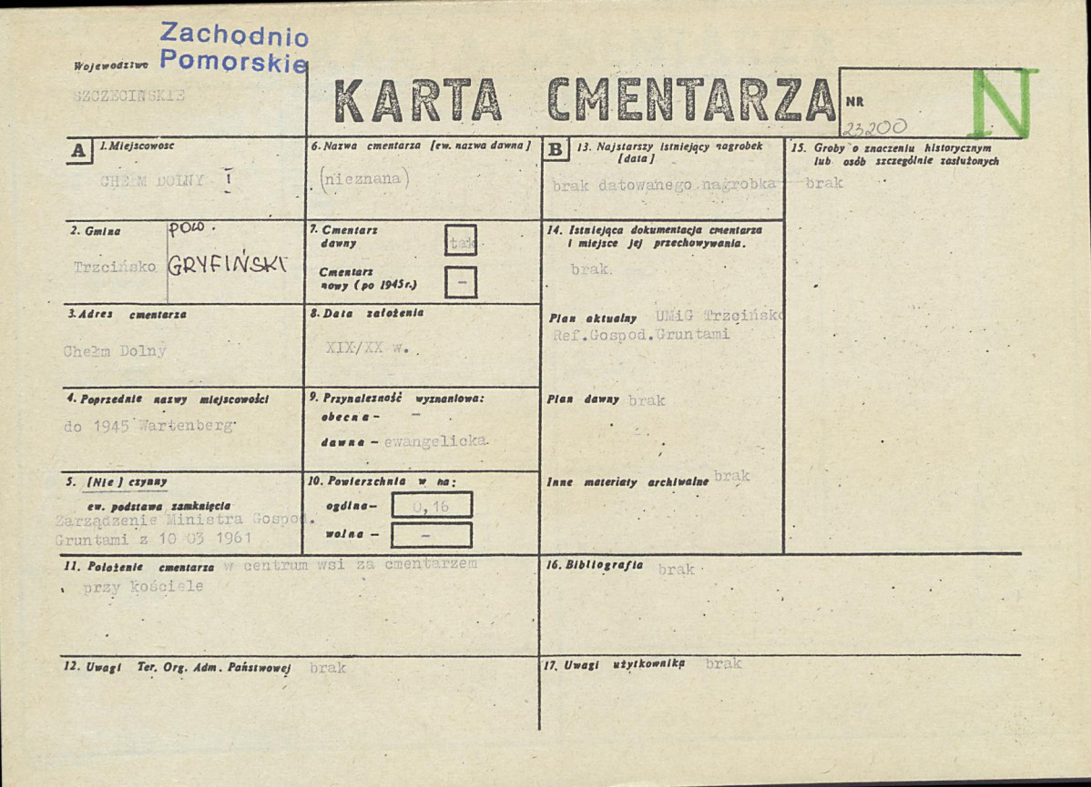 Karta cmentarza, skan nr 1