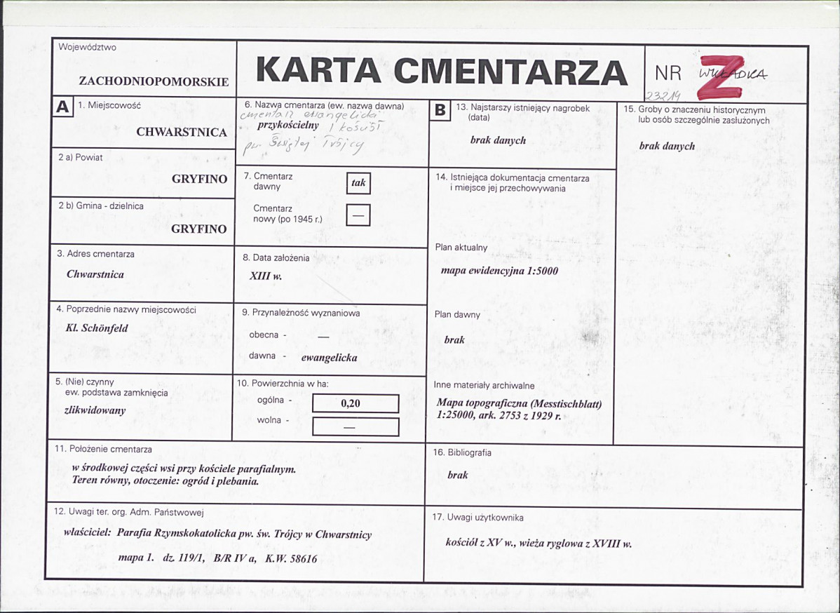 Karta cmentarza, skan nr 1