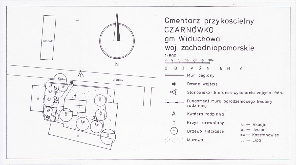 Karta cmentarza, skan nr 3
