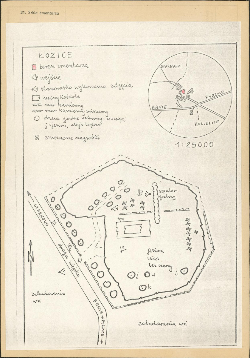 Karta cmentarza, skan nr 3