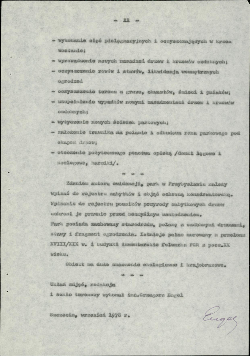 Ewidencja parkowa, skan nr 16
