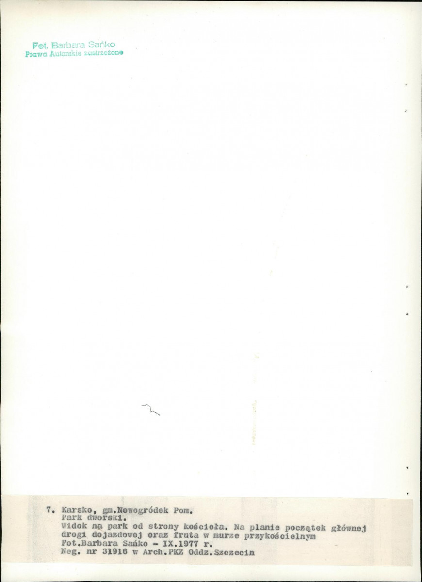 Ewidencja parkowa, skan nr 31