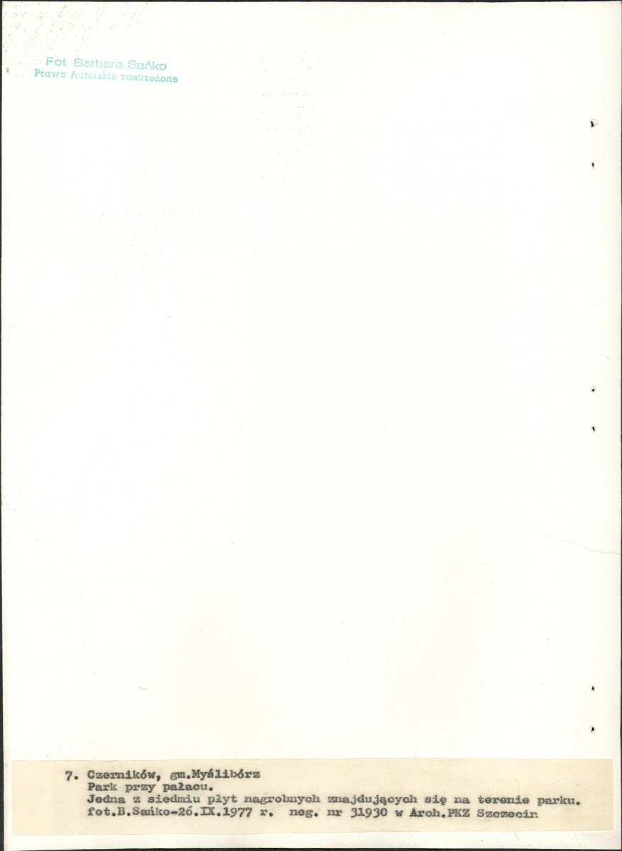 Ewidencja parkowa, skan nr 30
