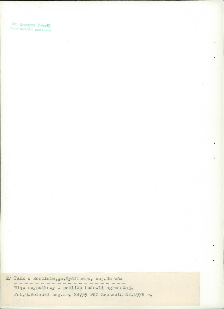 Ewidencja parkowa, skan nr 29