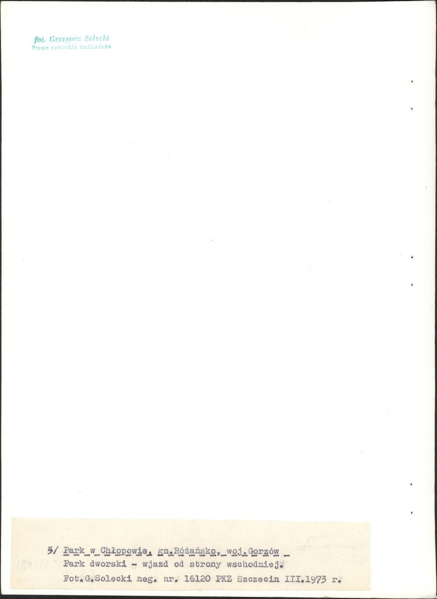 Ewidencja parkowa, skan nr 33