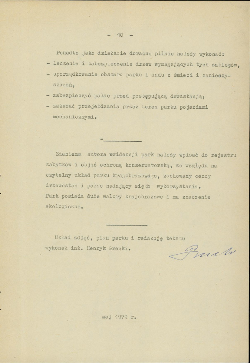 Ewidencja parkowa, skan nr 15