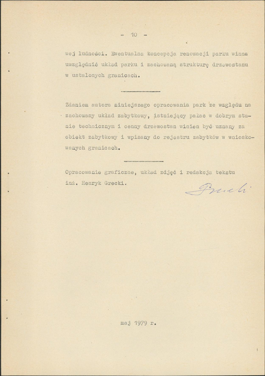 Ewidencja parkowa, skan nr 15