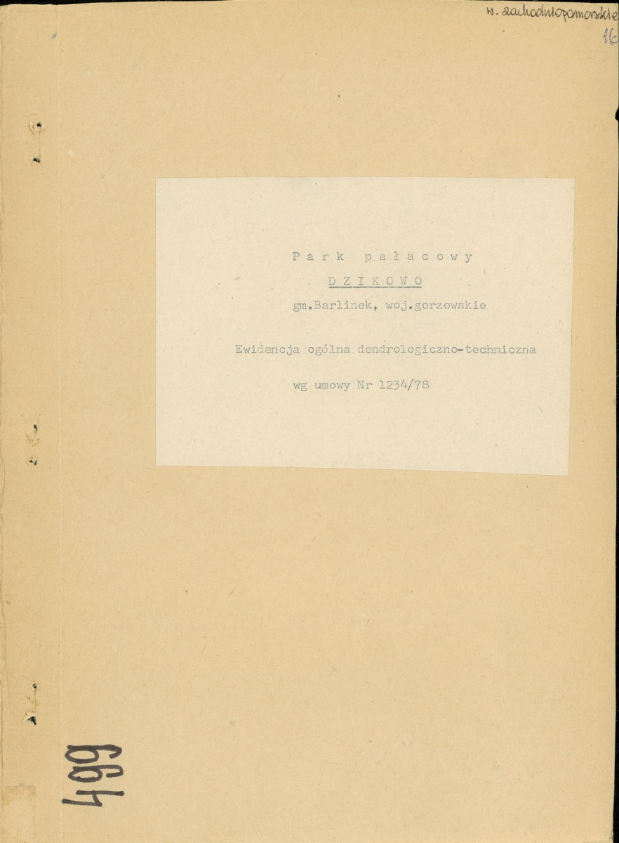 EP - Ewidencja parkowa, skan nr 1