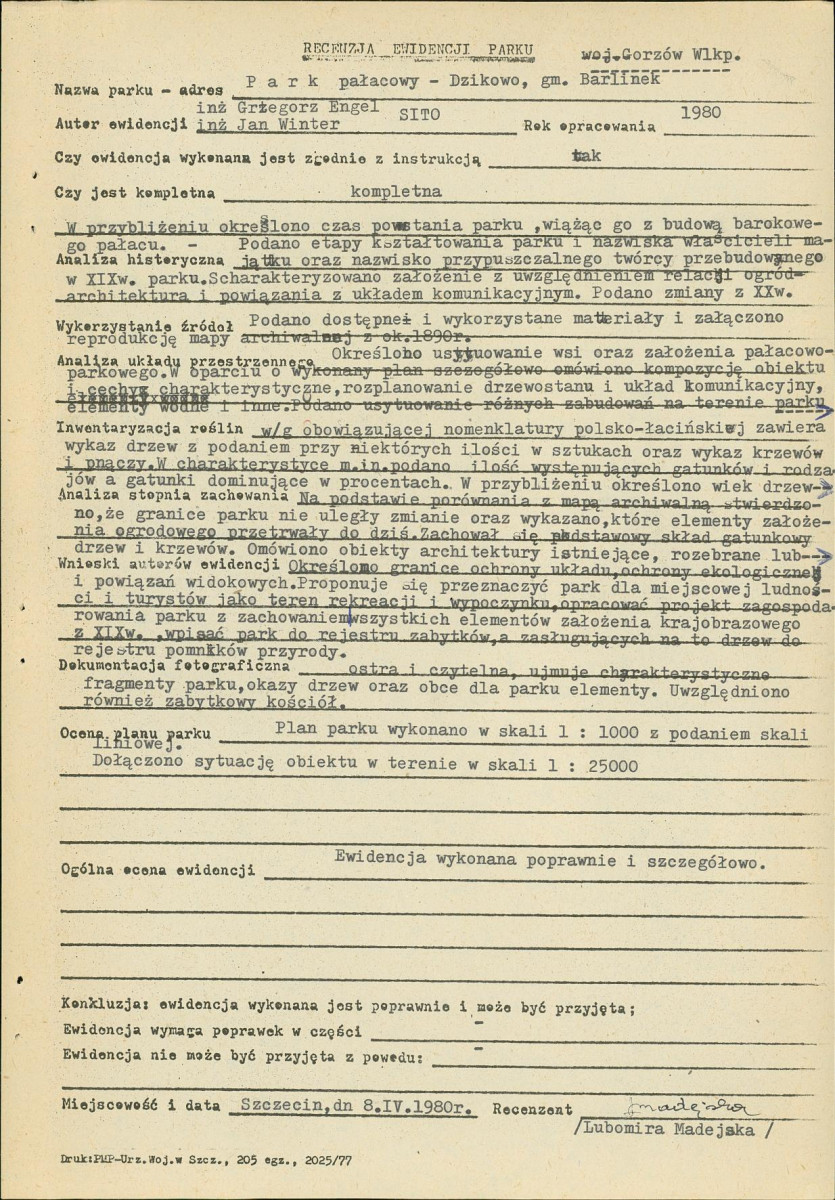 EP - Ewidencja parkowa, skan nr 37