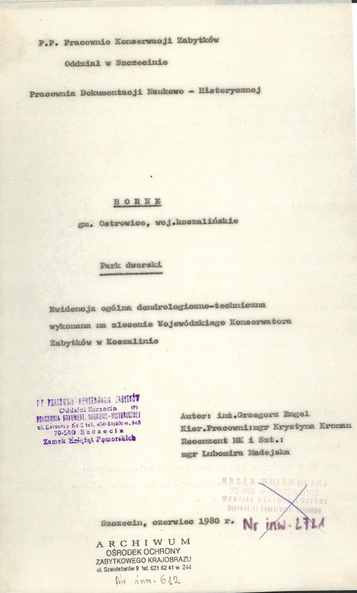 Ewidencja parkowa, skan nr 4