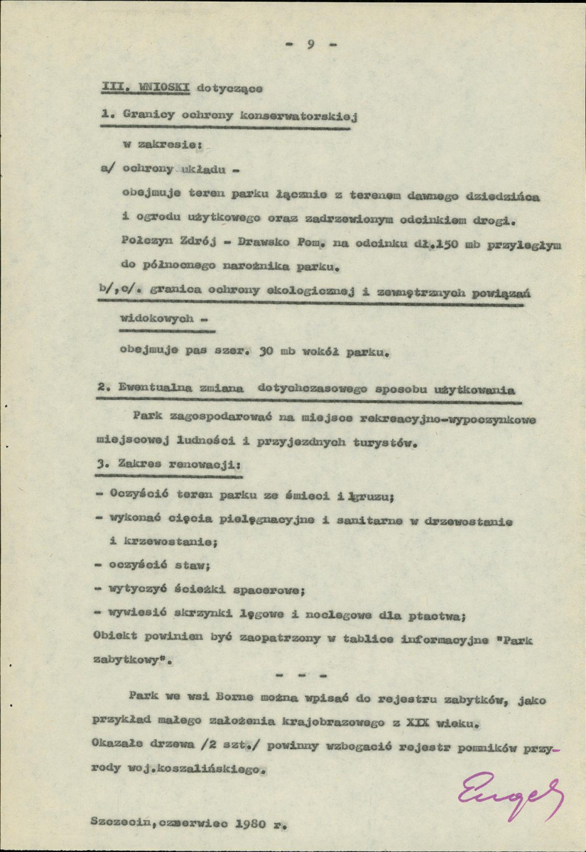 Ewidencja parkowa, skan nr 15