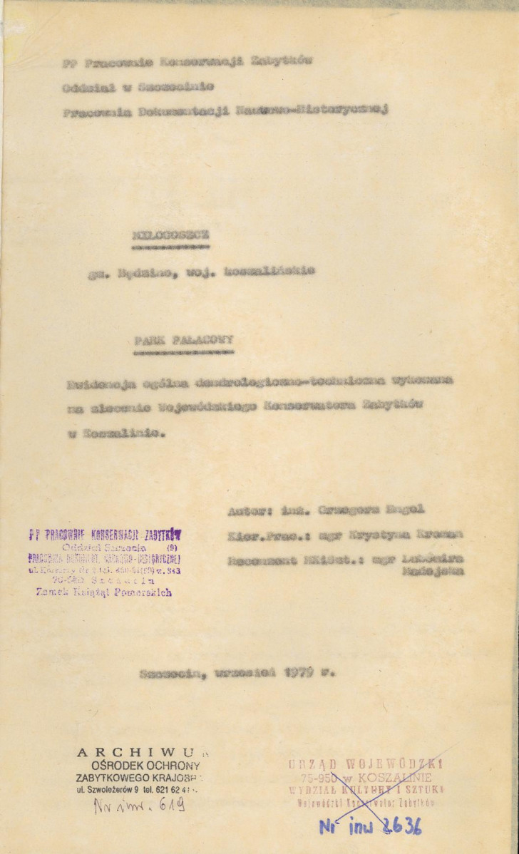 EP - Ewidencja parkowa, skan nr 4
